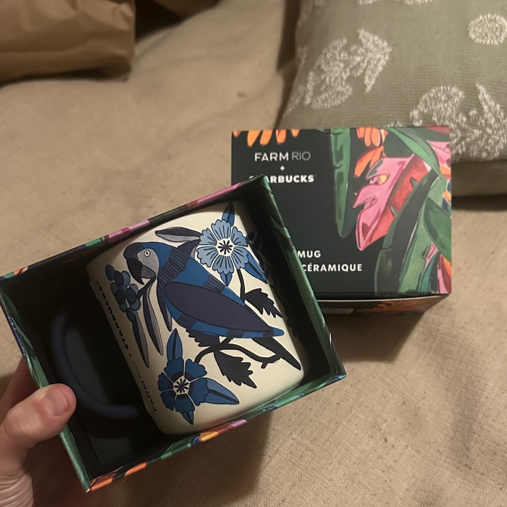 NWT FARM RIO X STARBUCKS ceramic mug